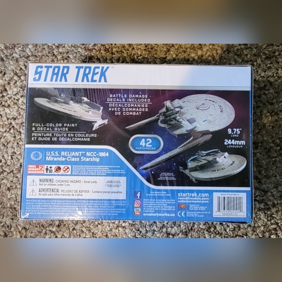 Star Trek U.S.S. Reliant Model Kit - Picture 2 of 2